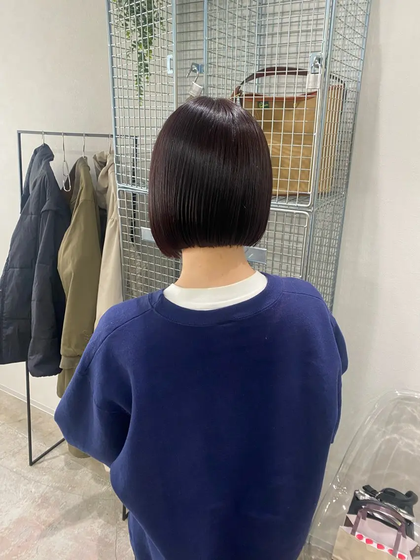 【 ぷつっとボブ推し🎶 】ボブカットの写真
