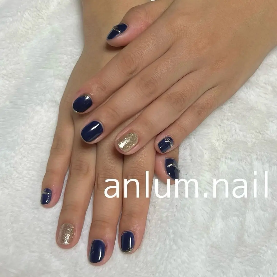 ネイル ハンドネイル anlum.nail shuriのネイルデザイン