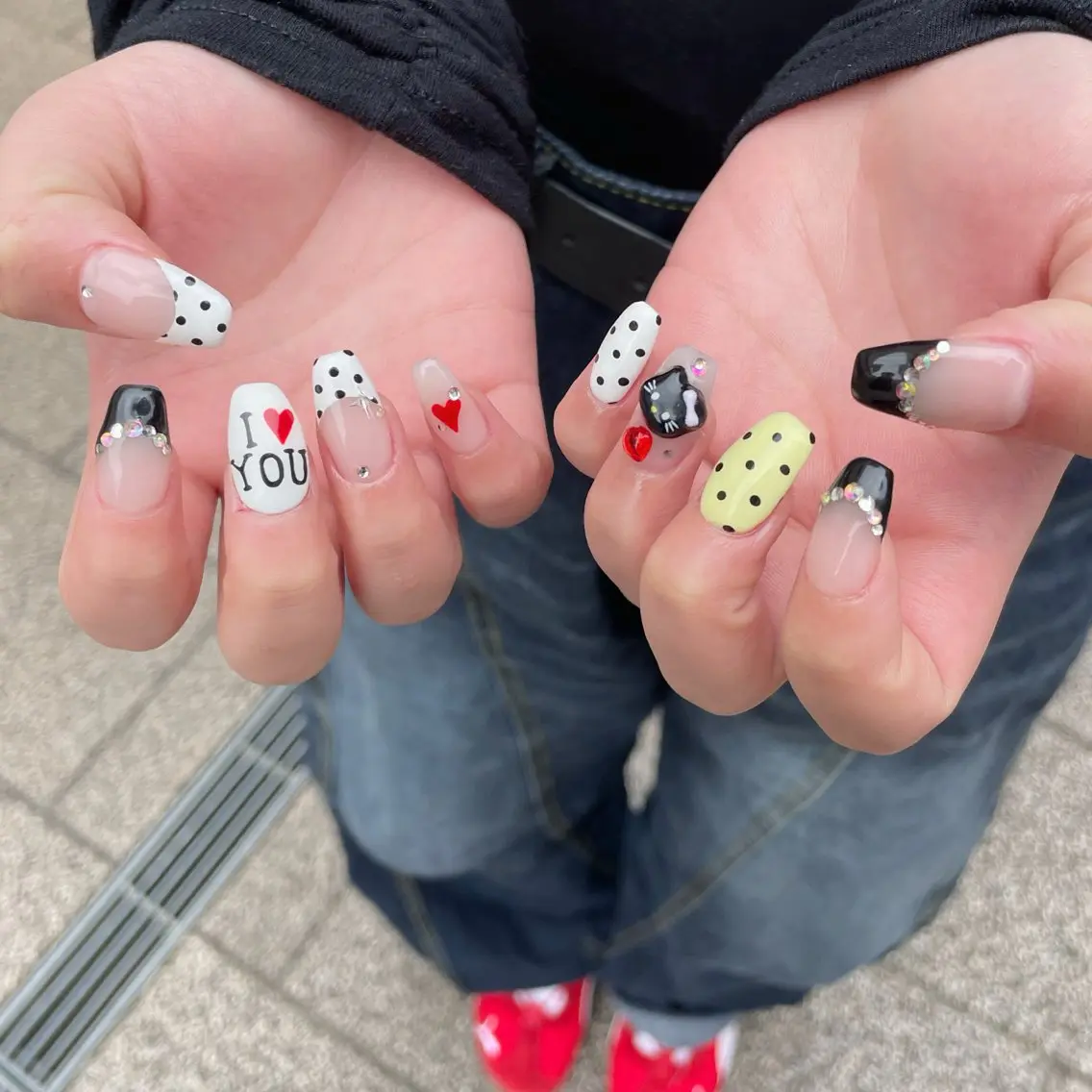ネイル 韓国ネイル ハンドネイル Ricnail☾ ayanoのネイルデザイン