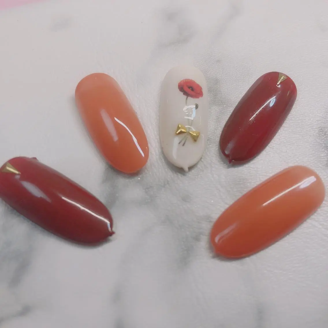 ネイル ハンドネイル ネイルサロンエクラ 🫧Shizukaのネイルデザイン