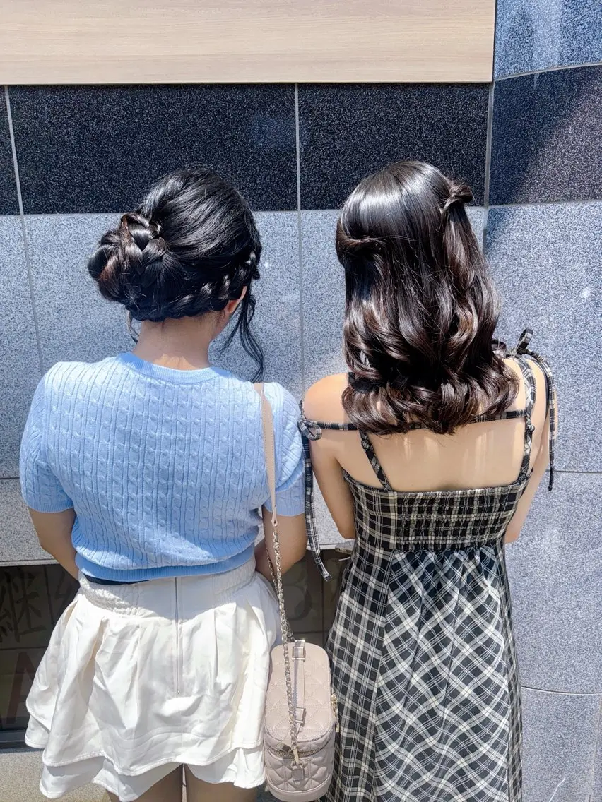 ヘアアレンジ ヘアセット 田浦 瑠璃琶のヘアスタイル