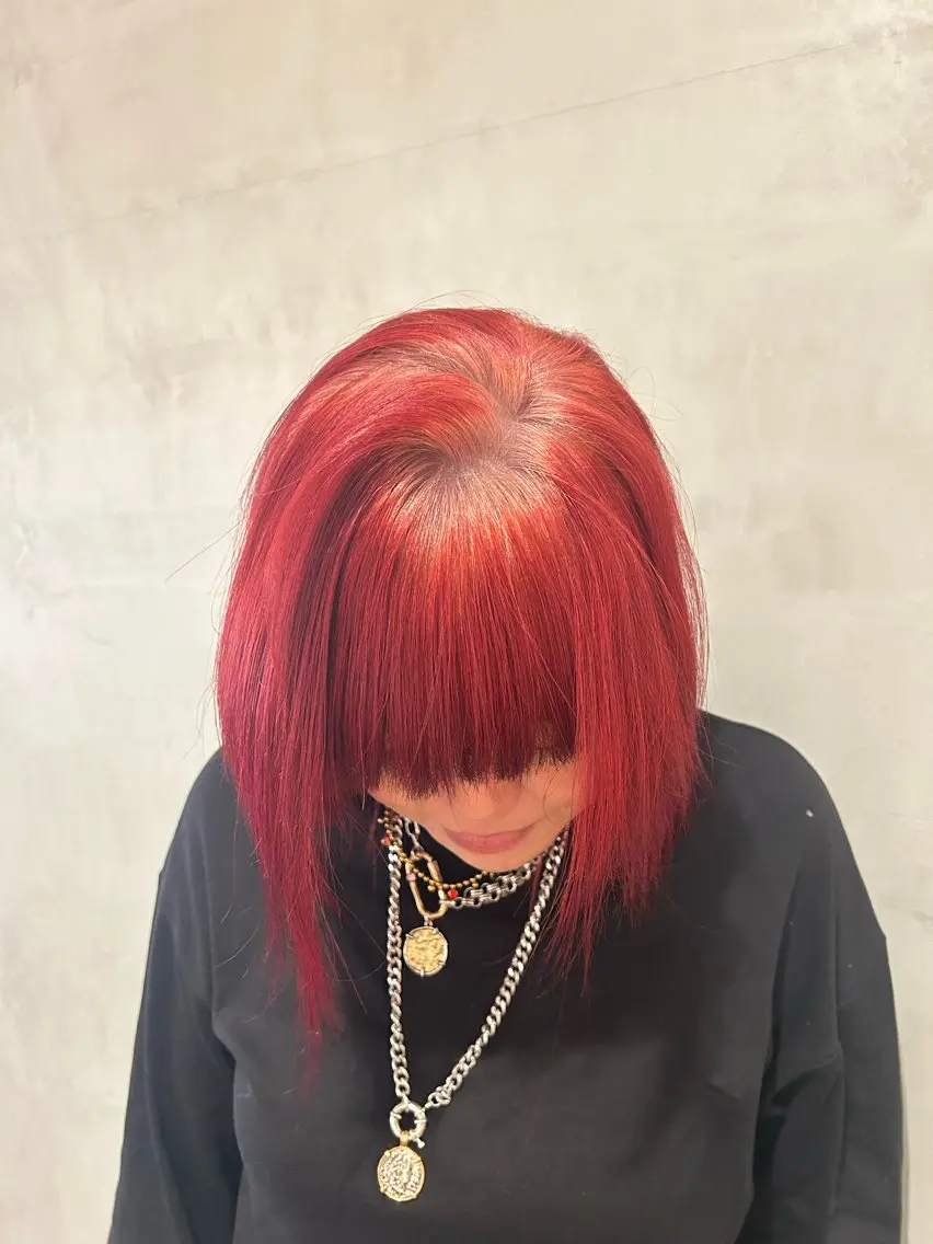 ミディアム カラー タナカ カナ🫧のヘアスタイル
