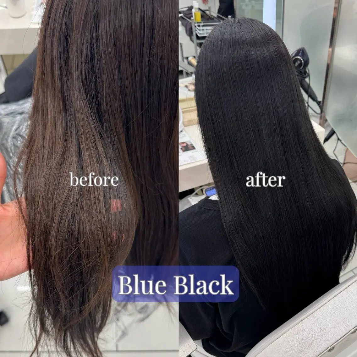 ロング ヘアカラー 喜屋武 緒実のヘアスタイル