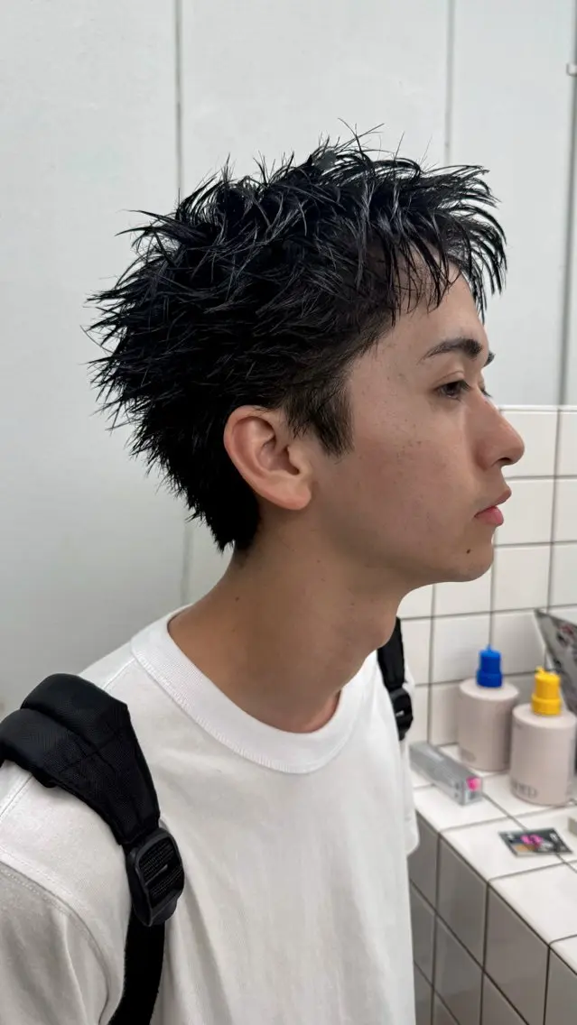 ショート メンズ カット 関 京磨のヘアスタイル