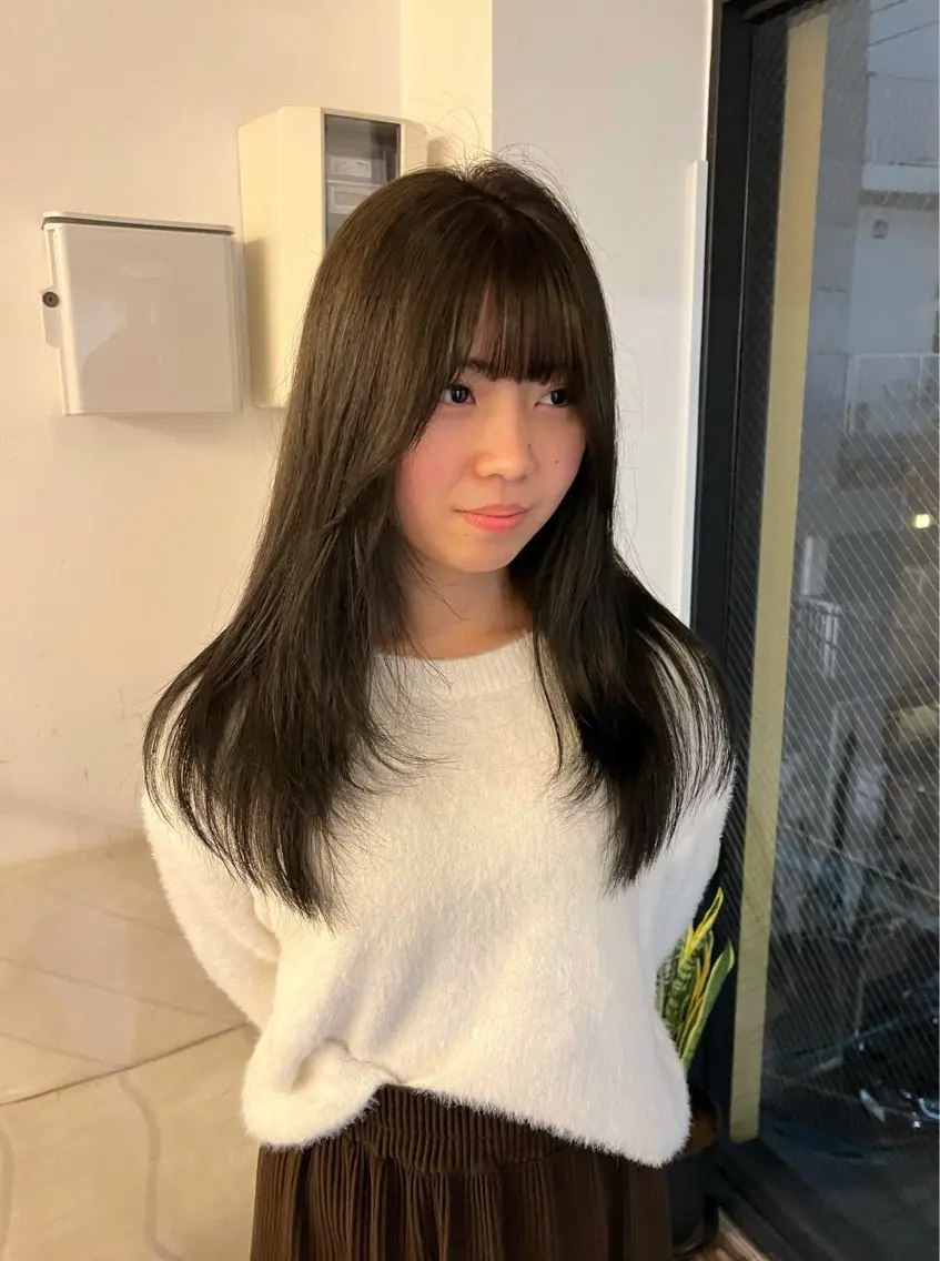ロング quon KINO/ カットモデル✂︎のヘアスタイル
