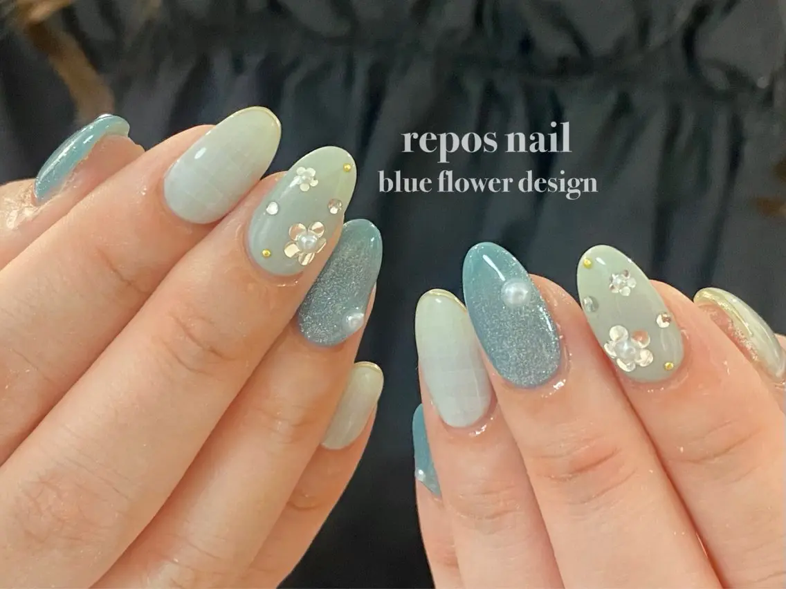 ネイル ハンドネイル repos-ルポ- misuzu🌿のネイルデザイン