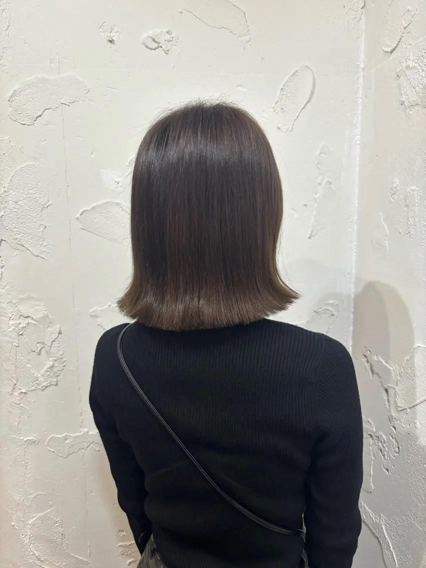 ミディアム カット 髙木 雅子のヘアスタイル