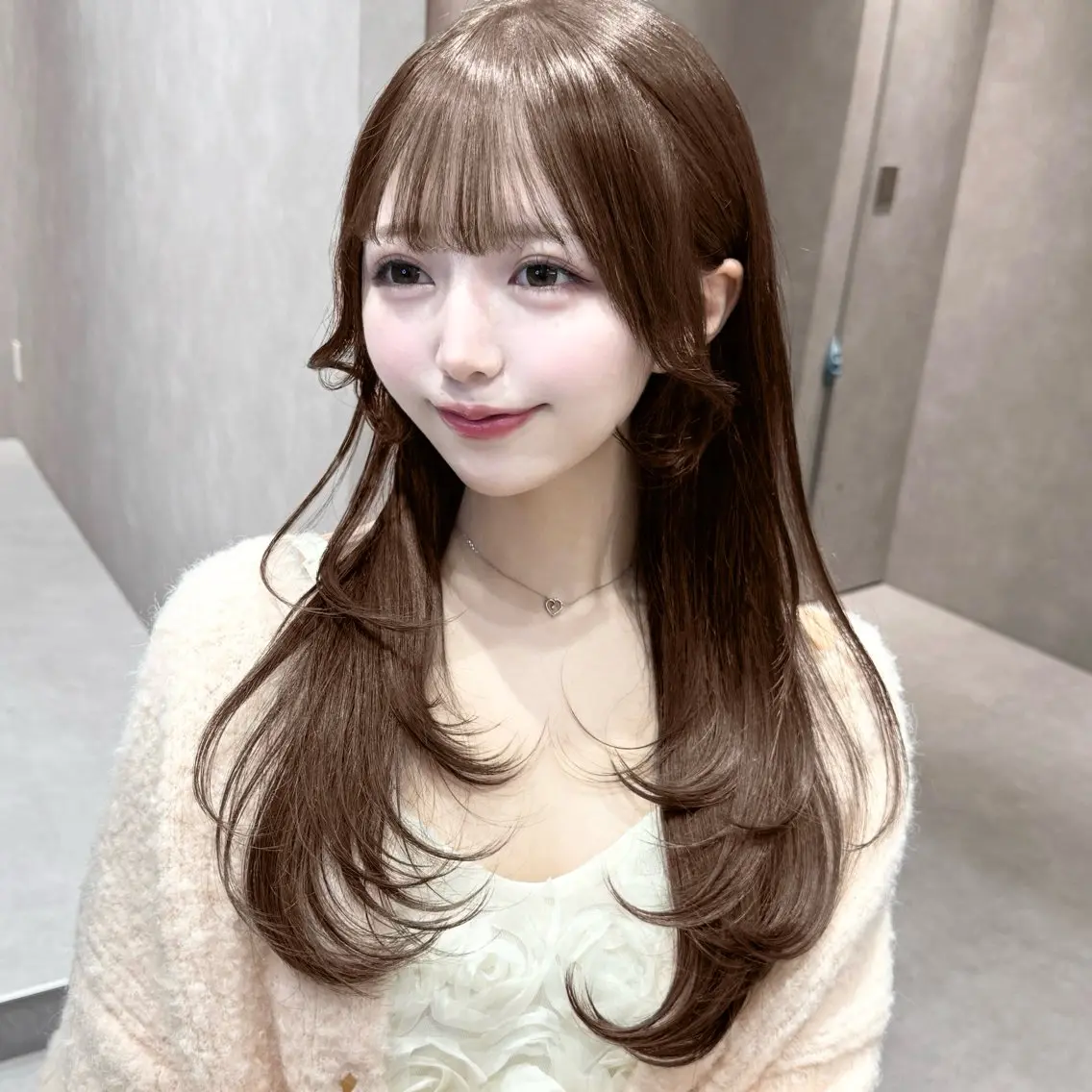 初回人気オーダー💓似合わせカット+Wカラー+高保湿トリートメント🌷明るくしたい、色味を強く出したい方にオススメ🔥の写真