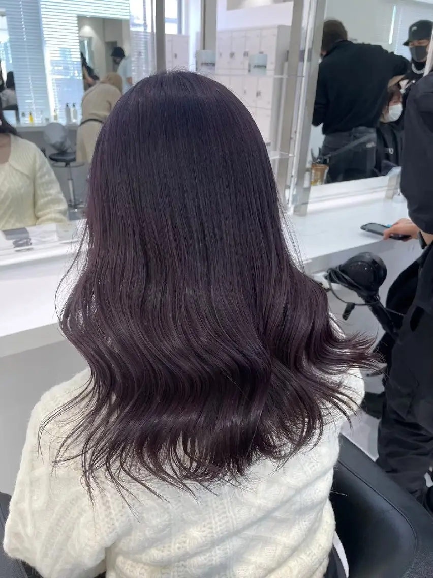 ロング カラー ヘアアレンジ ブラウンカラー 透明感カラー オレンジ ピンクカラー ロング 銀座/ショート/ メンズ/HINOKIのヘアスタイル