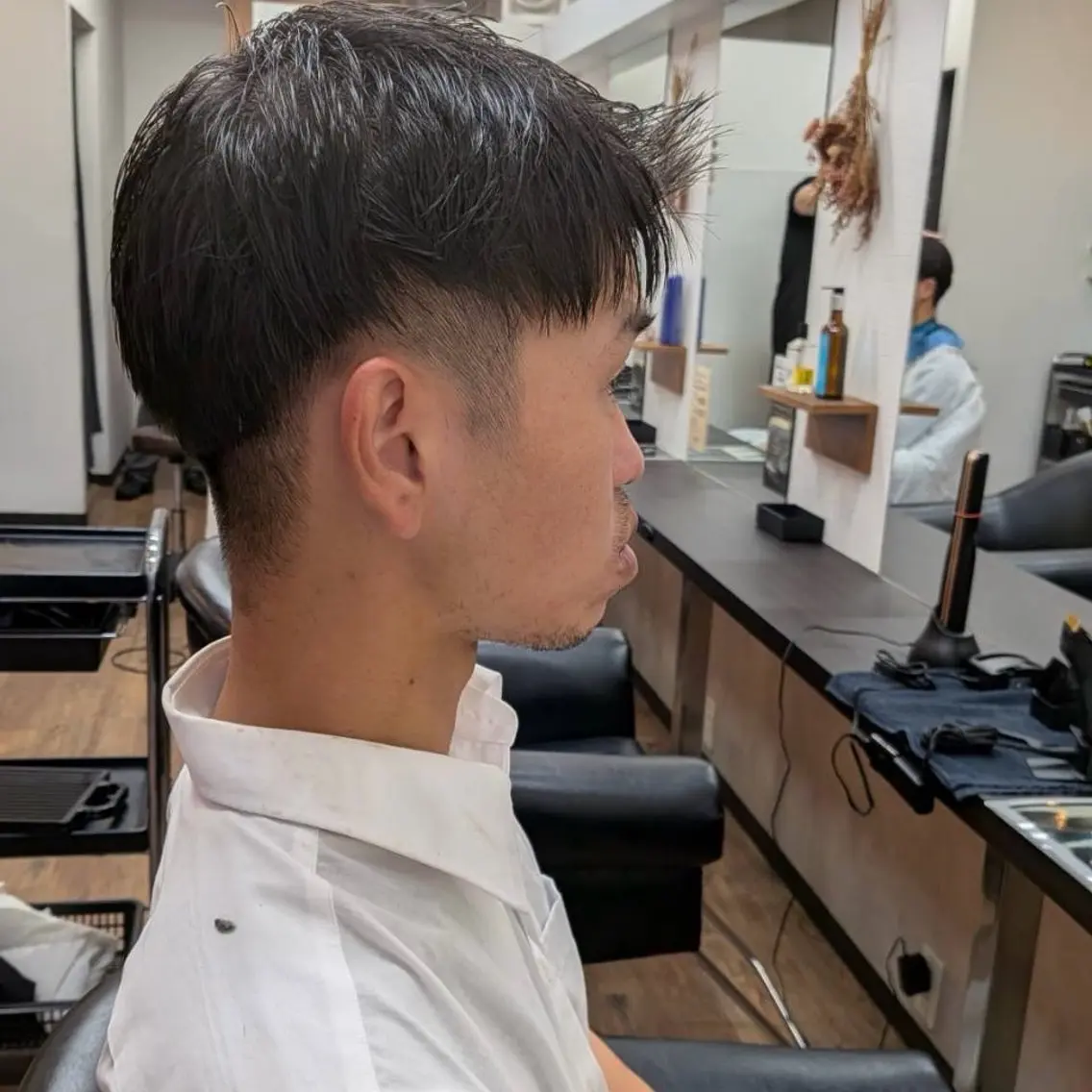 ショート メンズ monde 西田店のヘアスタイル