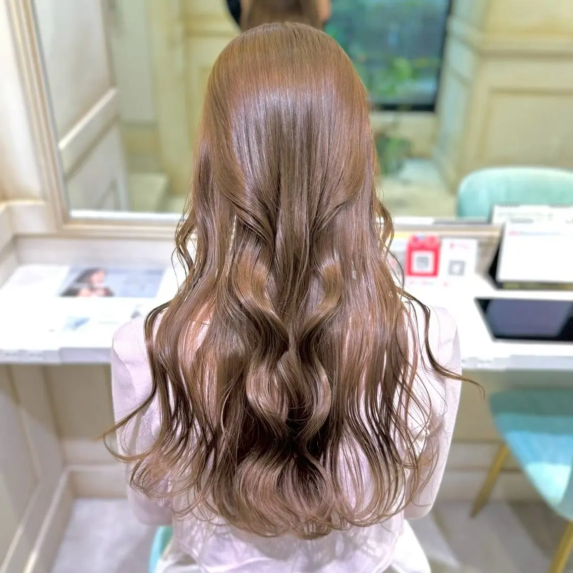 カラー ヘアカラー トリートメント 透明感ツヤカラー/ ゆうな💙のヘアスタイル