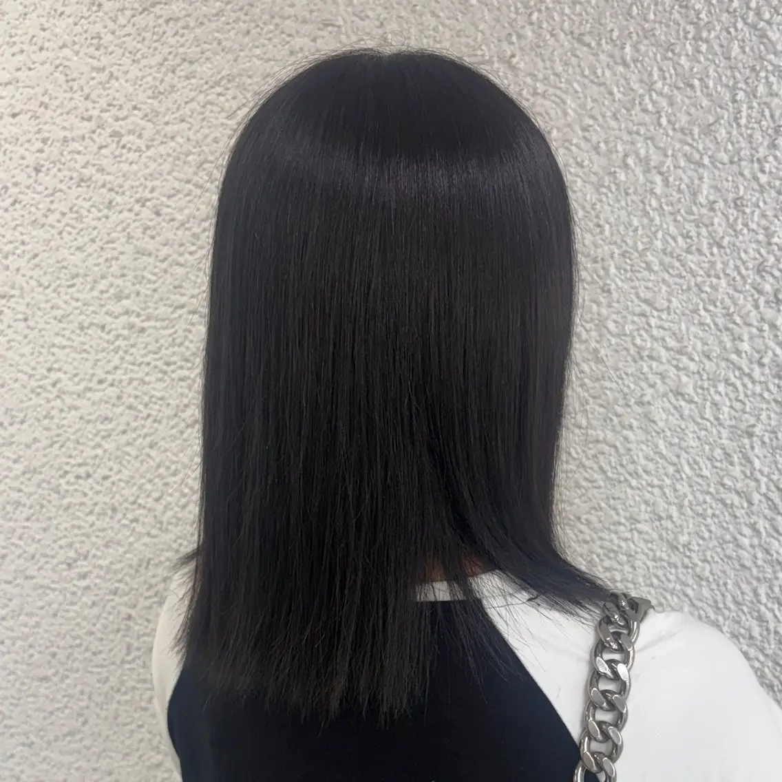セミロング カラー 髪質改善/縮毛矯正 💜COCORO💜のヘアスタイル