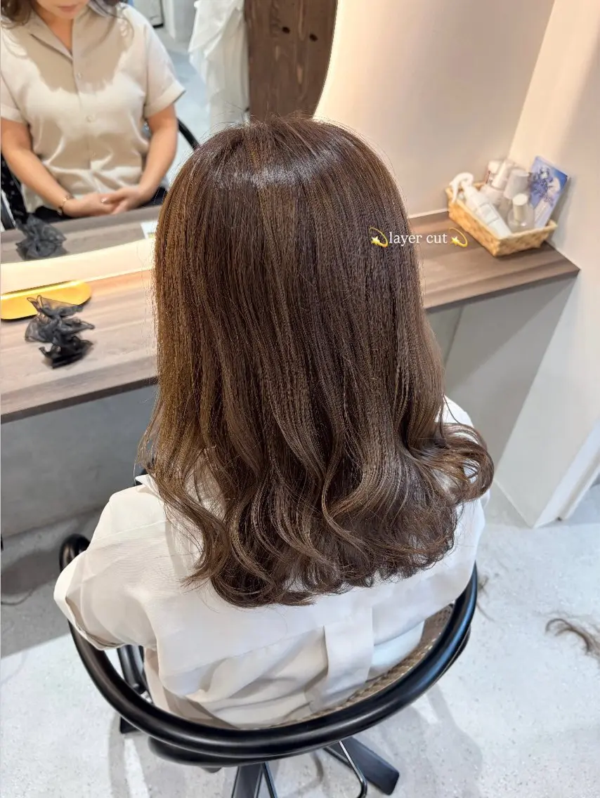 🌟ワンカラー+前髪カット+1stepトリートメント🌟の写真