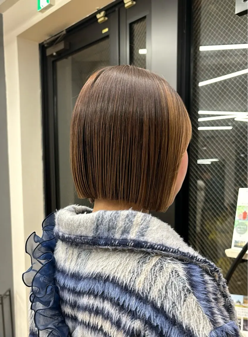 ショート 重里 瑠花のヘアスタイル