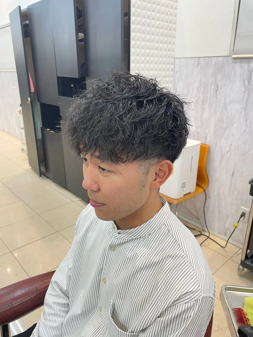 メンズ メンズパーマ 【ヘアディレクター】 りくのヘアスタイル