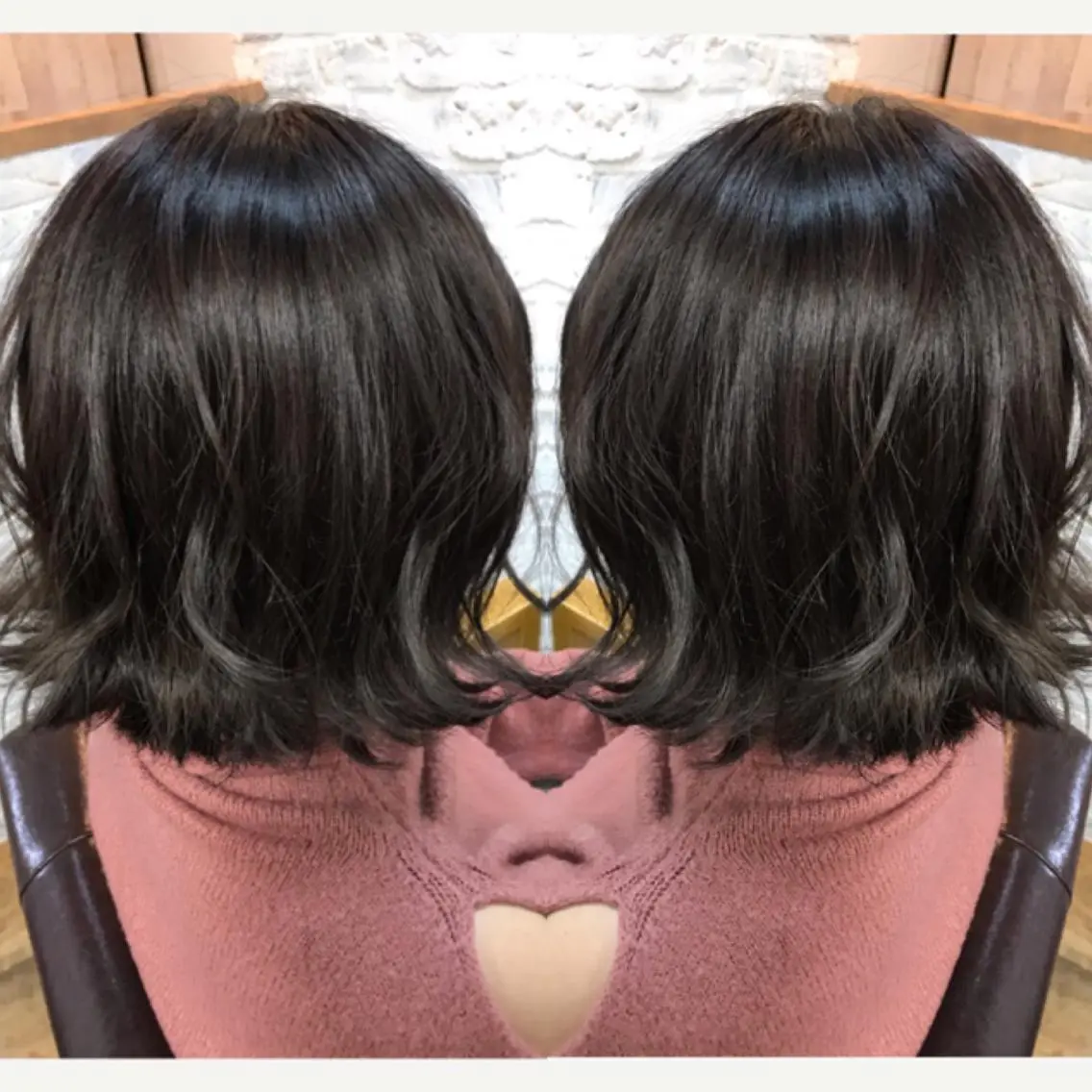 ショート カラー アッシュ シルバー シルバーアッシュ yui .のヘアスタイル