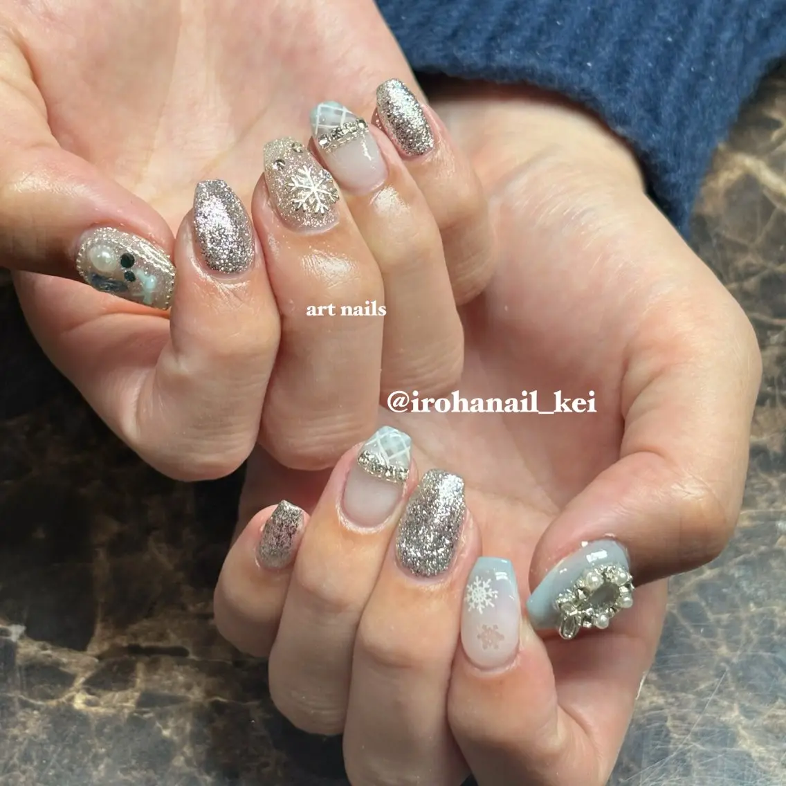 ネイル アートネイル IROHA NAIL_けい🐶のネイルデザイン