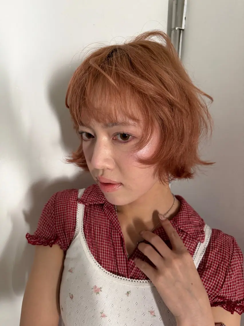ショート ダブルカラー 大募集中❣️ あいりのヘアスタイル