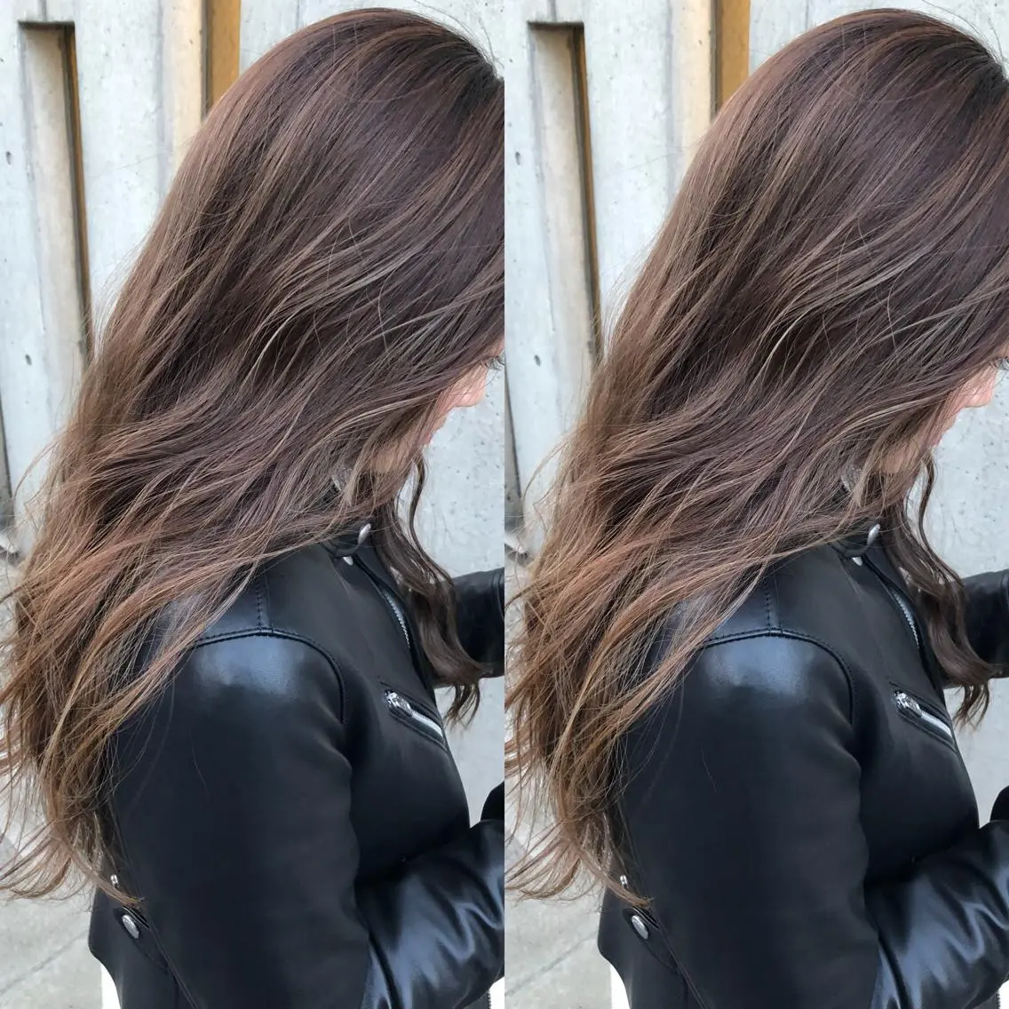 カラー カット ヘアカラー トリートメント ヘッドスパ 顔まわりレイヤー× 韓国ヘアオタベシンヤのヘアスタイル