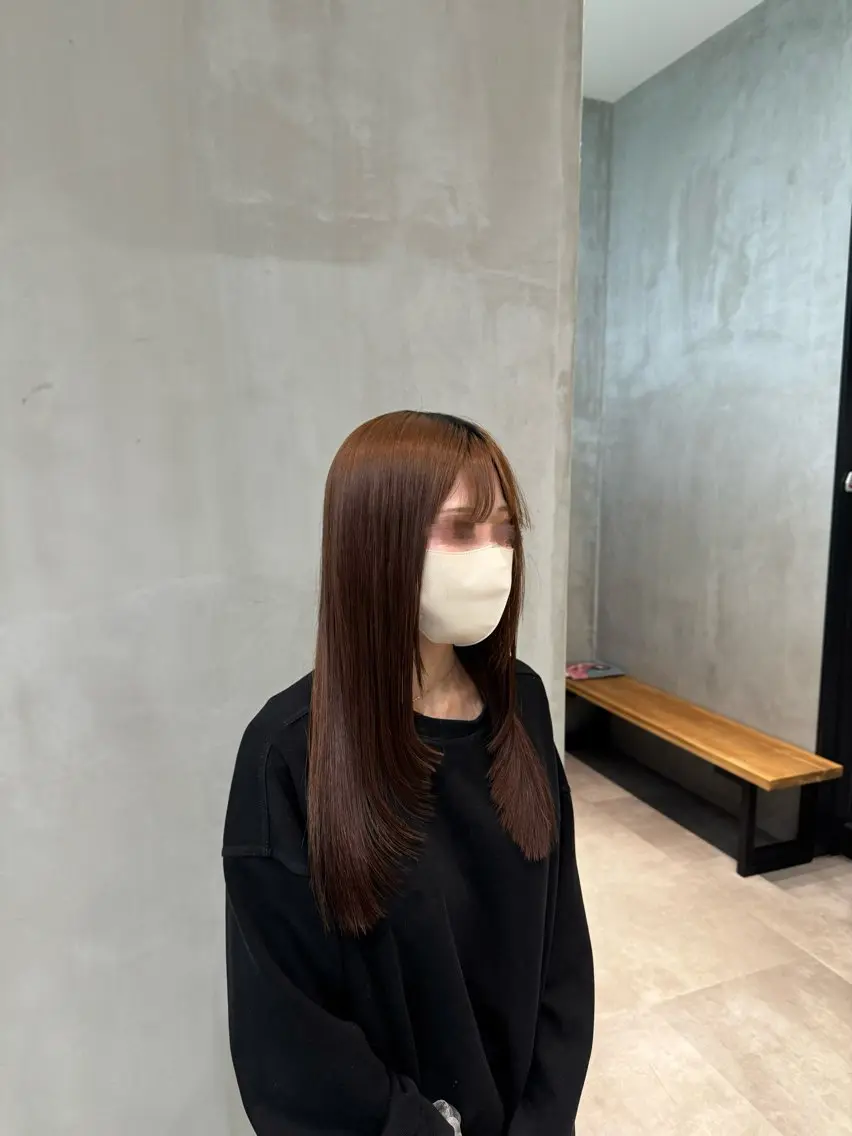 ロング レイヤーカット 赤羽根 周のヘアスタイル