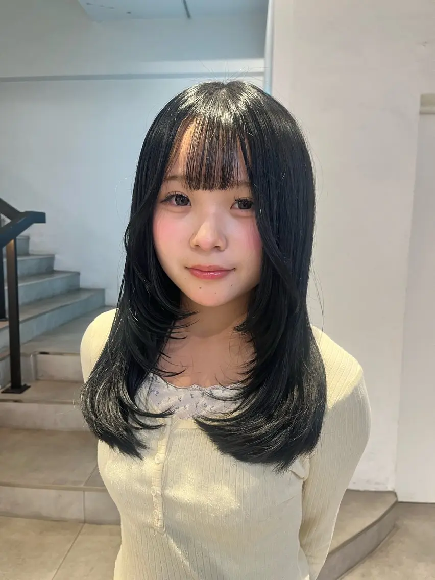 ロング カラー ワンホン/艶髪 Serina🎀のヘアスタイル