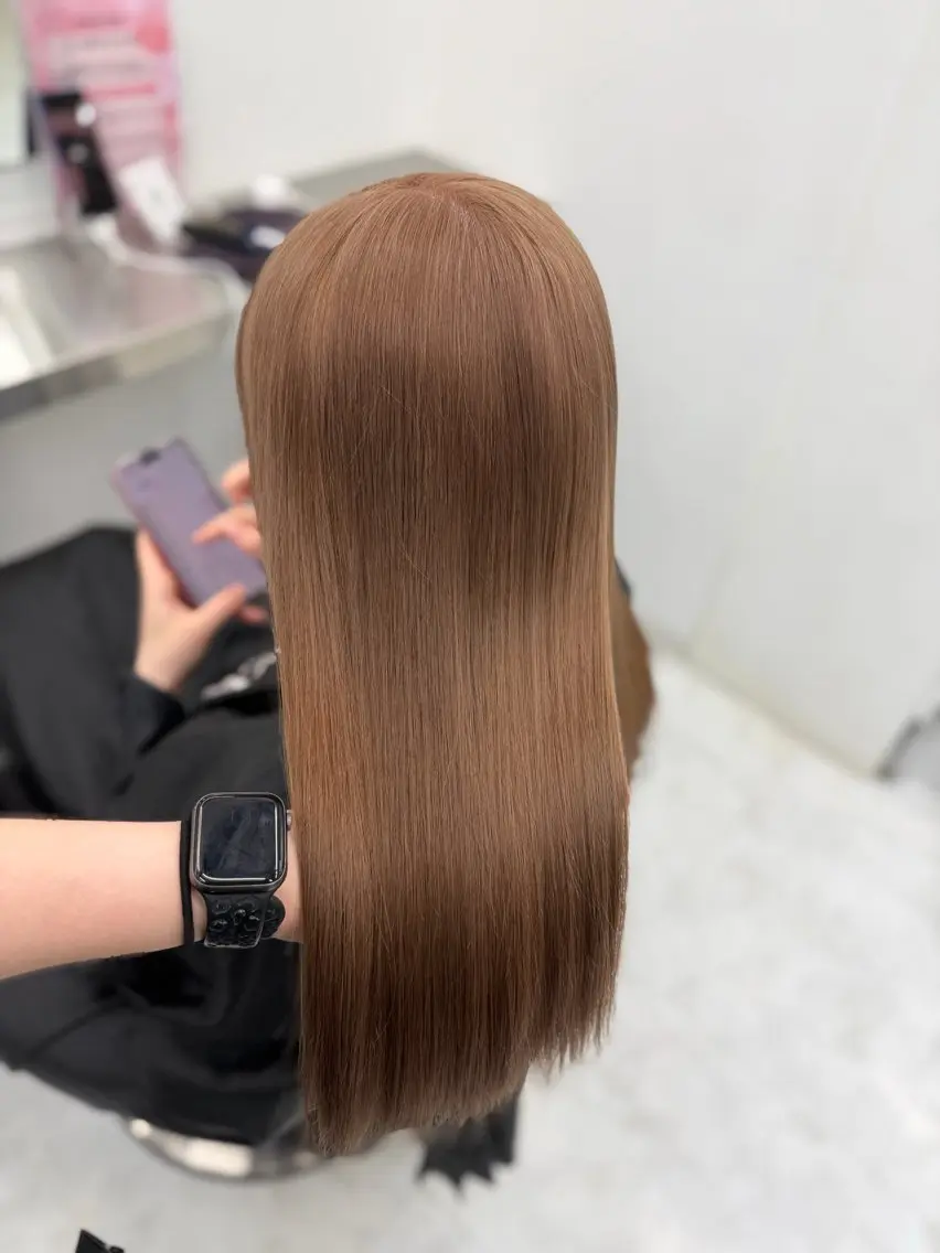 ロング カラー ヘアアレンジ ヘアカラー トリートメント 透明感カラー🎀艶髪 Anju/渋谷🎀のヘアスタイル