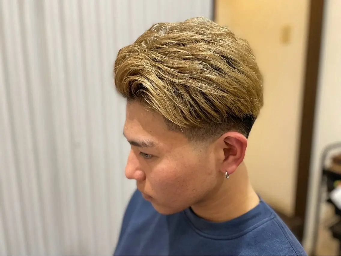 メンズ 山元 千愛のヘアスタイル