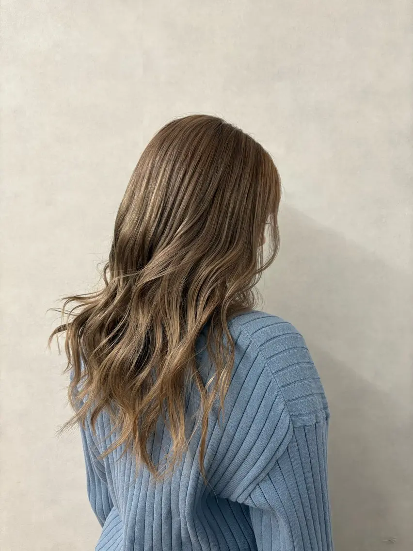 ロング ヘアカラー haku【津久野店】 ERIKAのヘアスタイル