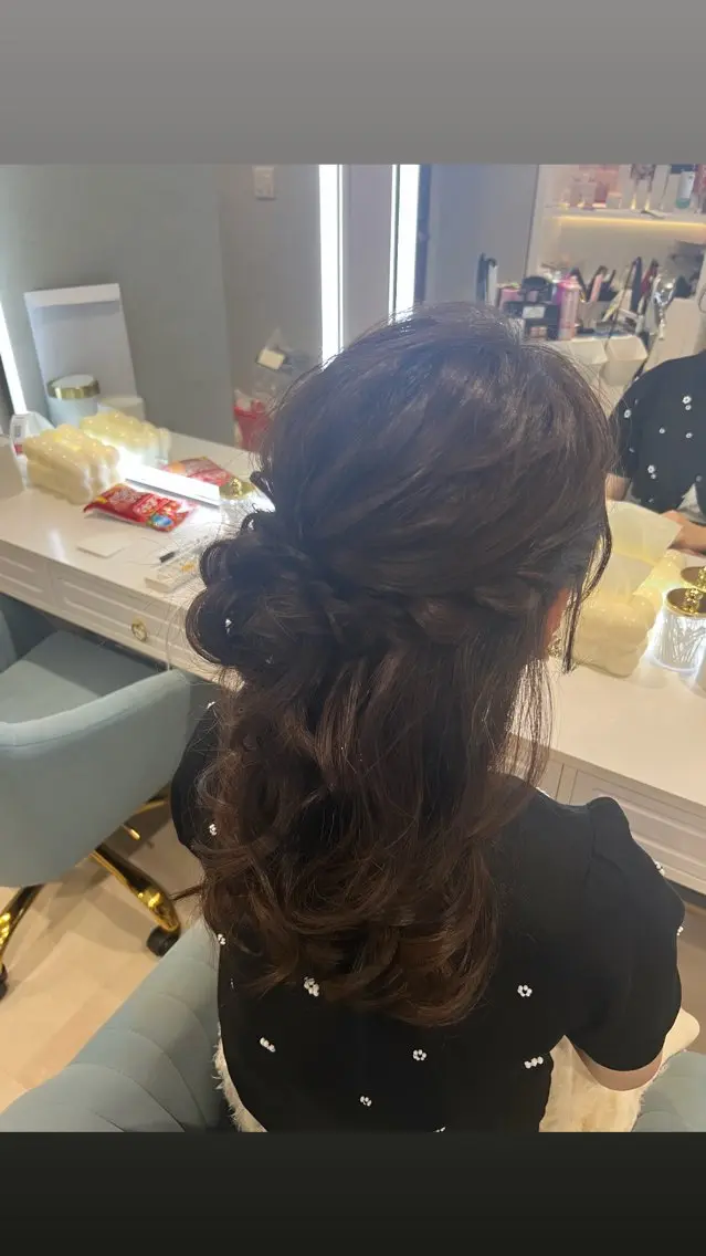 ヘアアレンジ こ このヘアスタイル