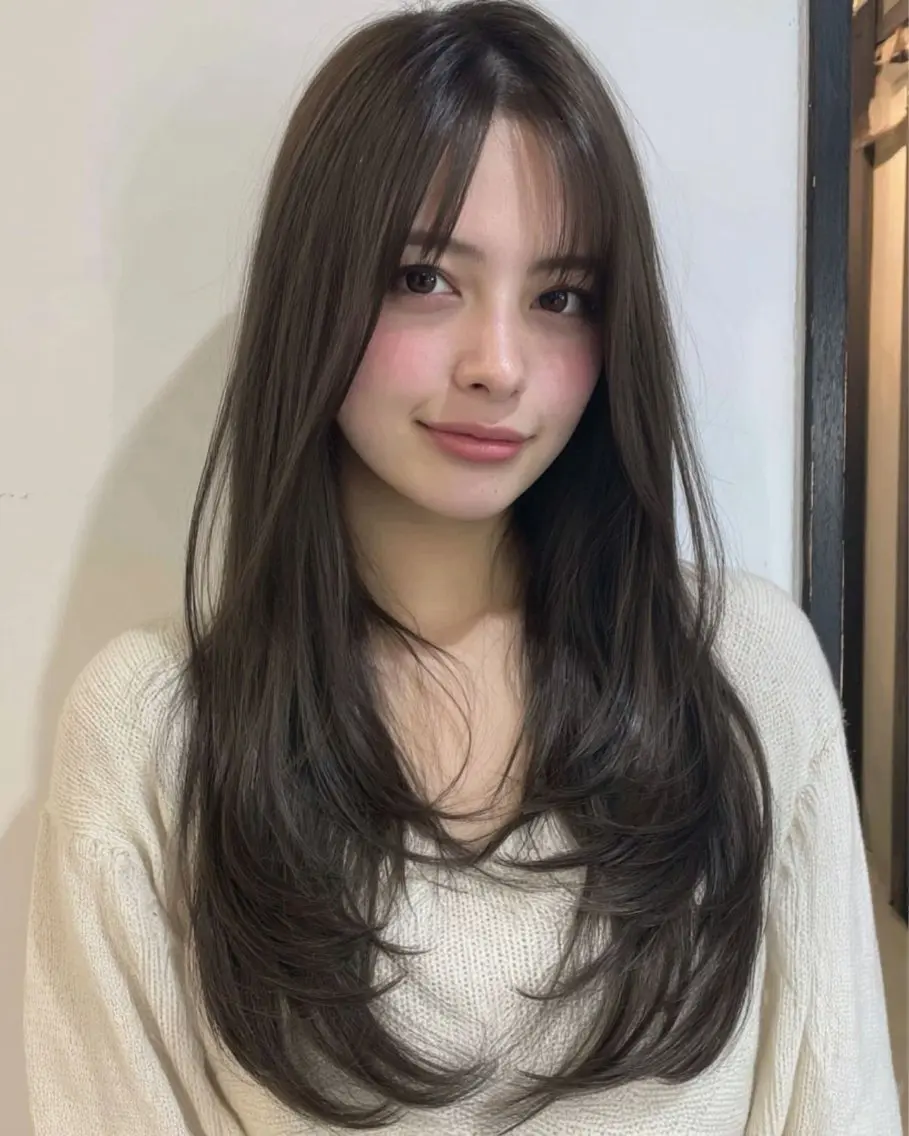 ロング 縮毛矯正 縮毛矯正1000円/ MIKU🎀のヘアスタイル