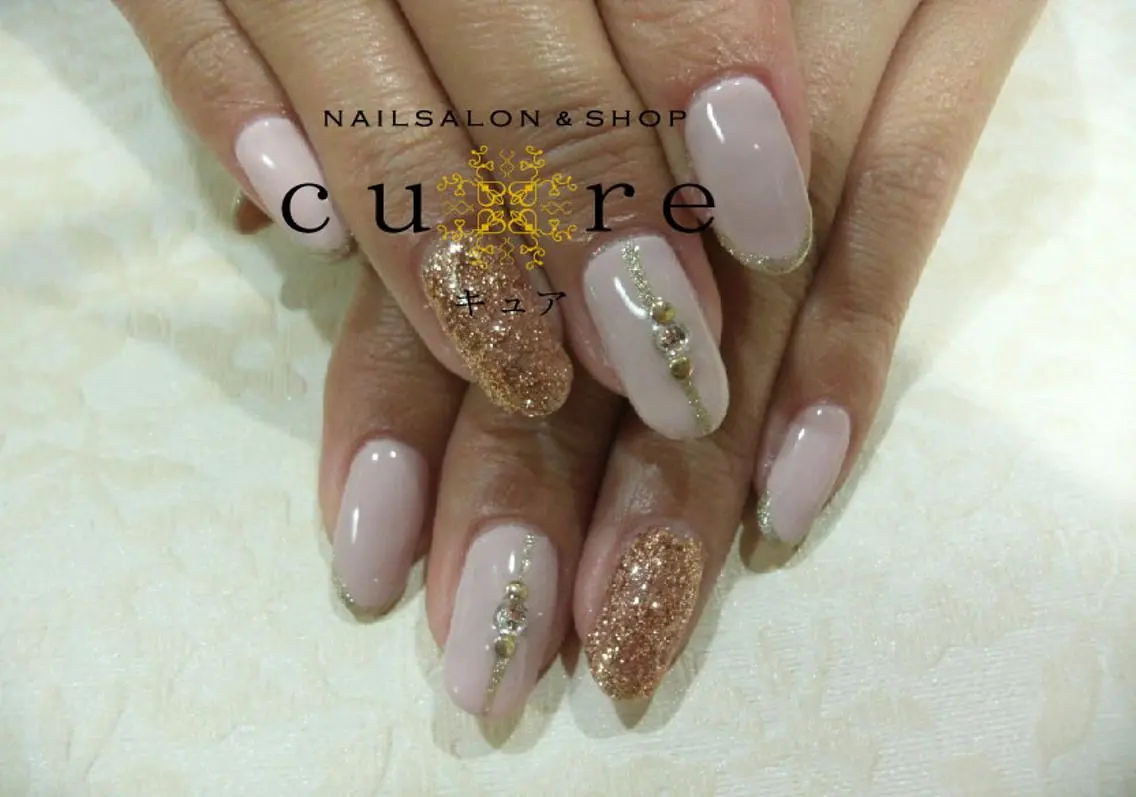 ミディアム ネイル ネイルサロン Cureのネイルデザイン