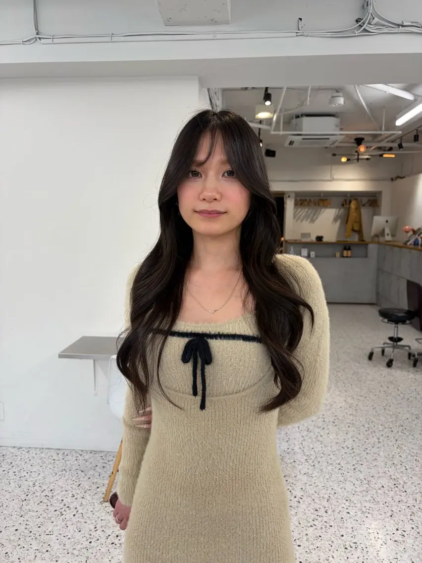 ロング ヘアカラー トリートメント ヘアセット 垢抜けレイヤーカラー ✨yudai✨のヘアスタイル