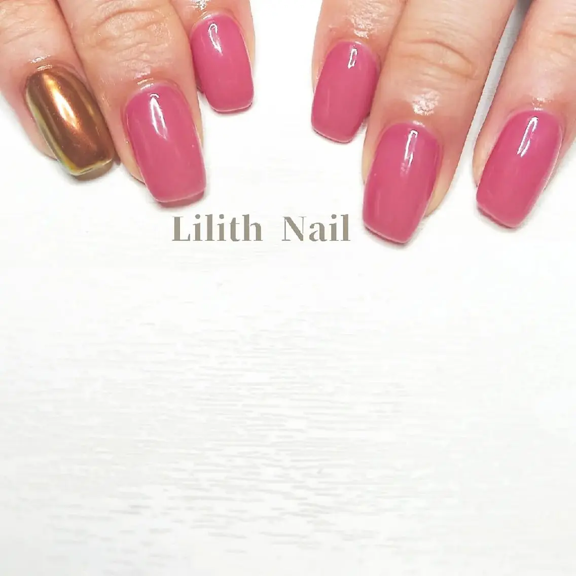 ネイル ミラーネイル ハンドネイル Lilith Nailのネイルデザイン