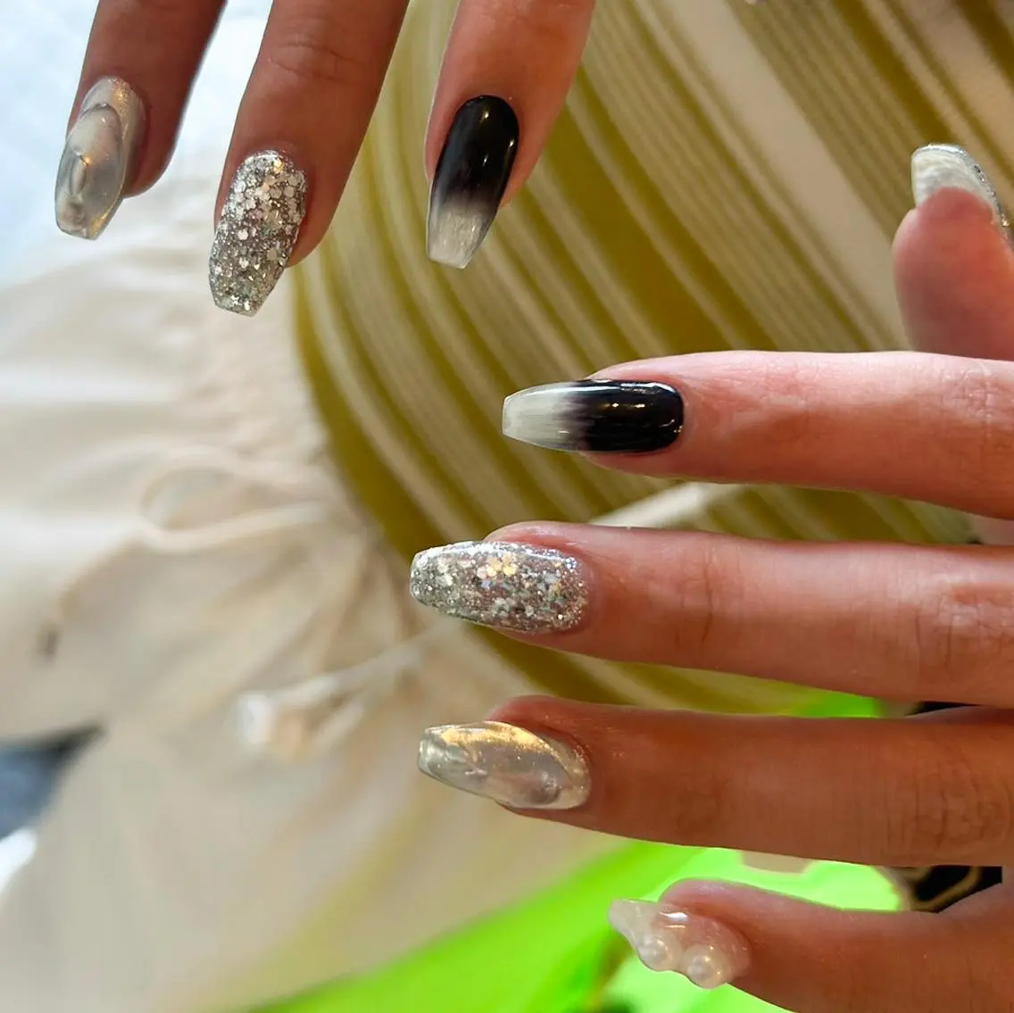 ネイル ニュアンスネイル ハンドネイル Re:eight nailのネイルデザイン