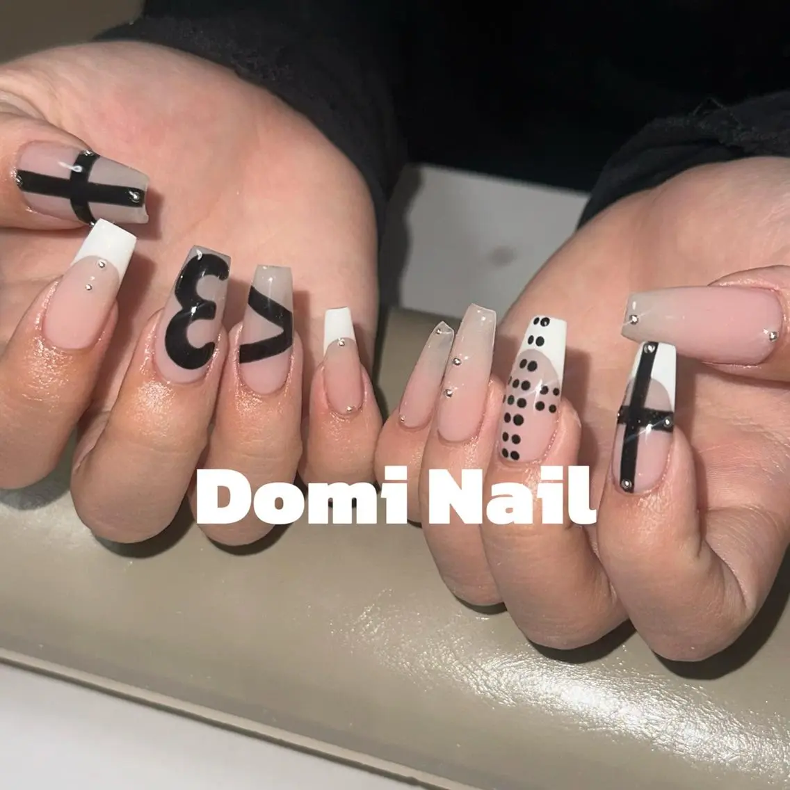 ネイル 持ち込み ネイルチップ ハンドネイル 渋谷 Domi Nailのネイルデザイン