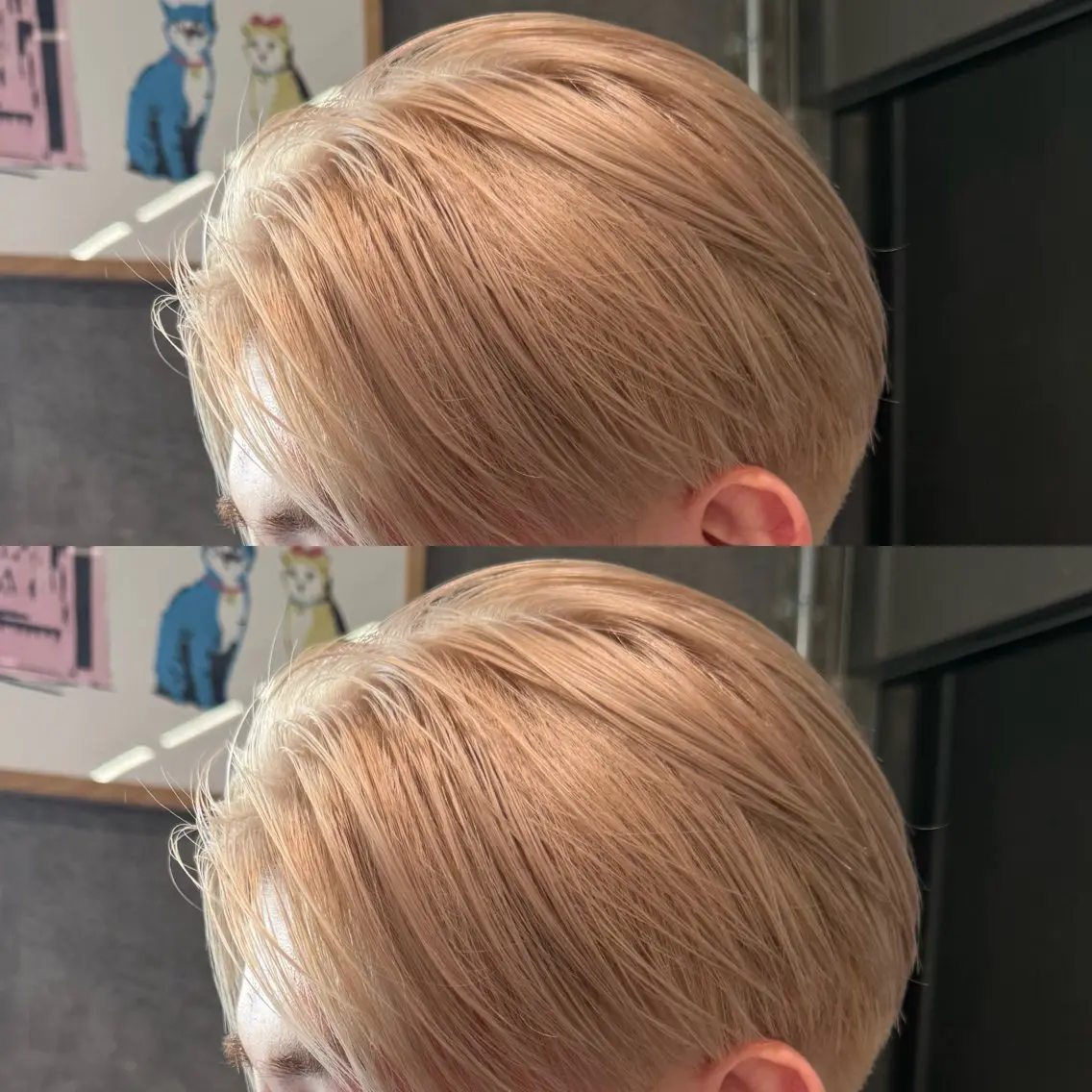 似合わせカット+ナチュラルカラーの写真