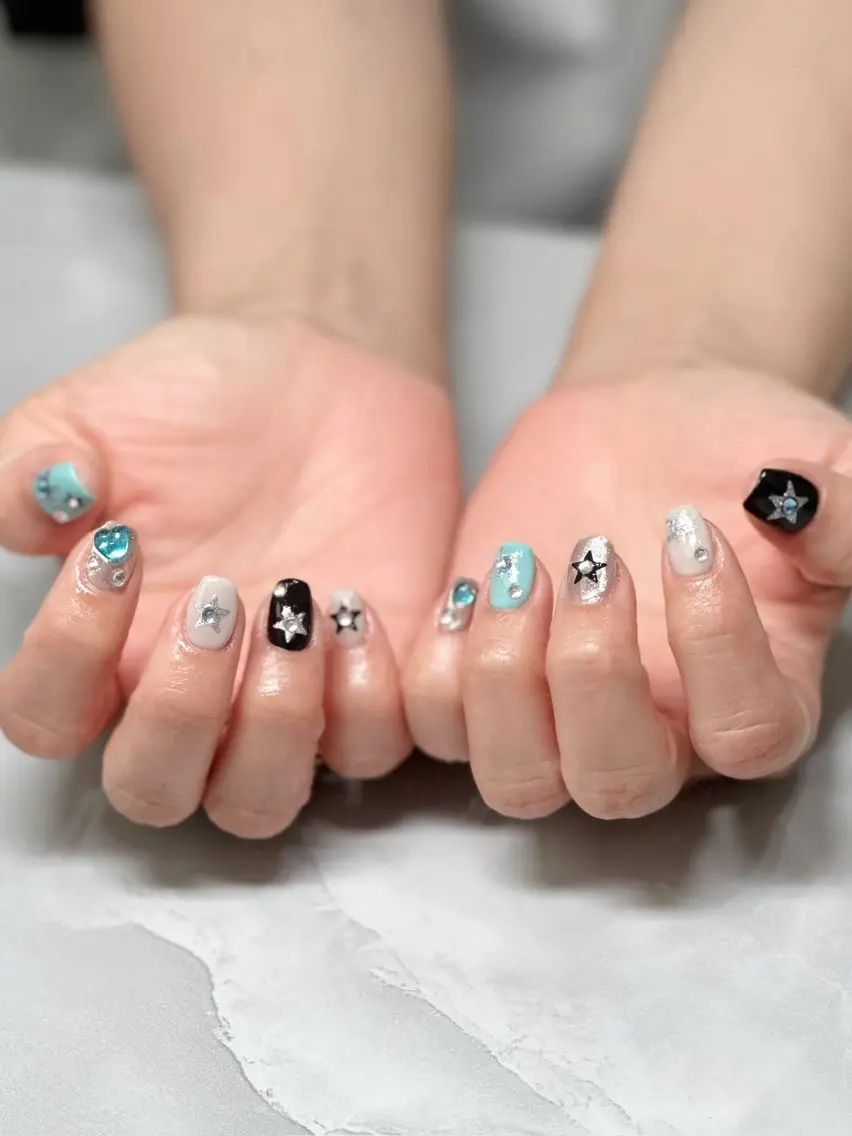 ネイル アートネイル 持ち込み ｎｙａｓｕ ｎａｉｌのネイルデザイン