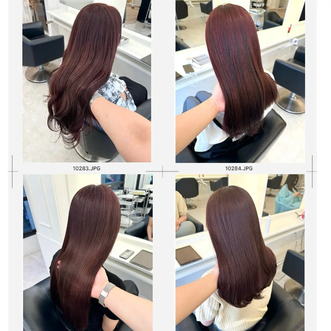 ロング カラー NANO／ ブリーチ×レイヤーのヘアスタイル