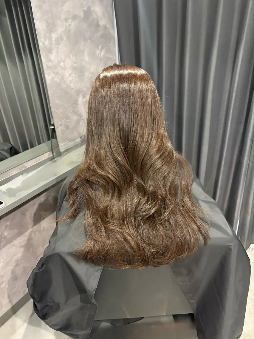カラー カット ヘアカラー トリートメント nameless miichiのヘアスタイル