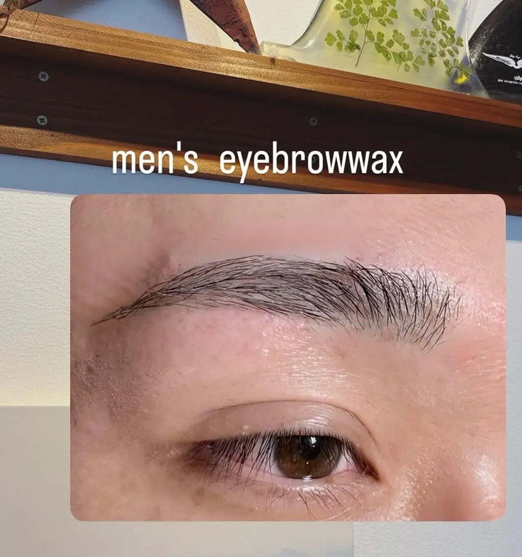 アイブロウ メンズアイブロウ ワックス脱毛 mist AYA 🏝️eyelashのマツエク・マツパデザイン
