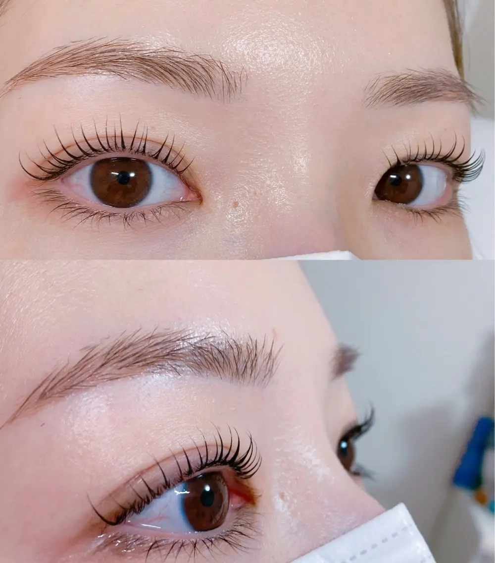 ✨️まつ毛パーマ＋アイブロウwaxモデル✨️の写真