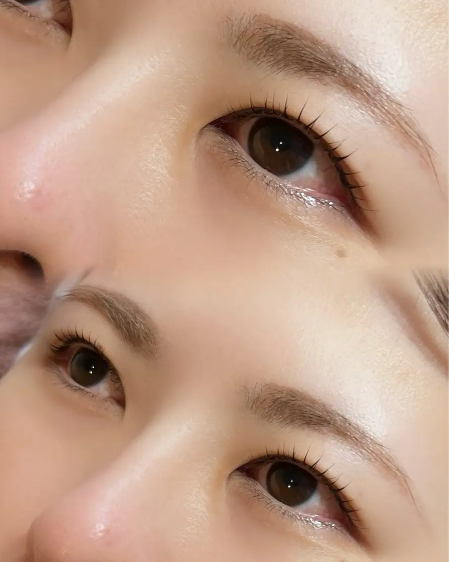 マツエク・マツパ 一重×まつ毛パーマ マツパ 和田 咲乃のマツエク・マツパデザイン