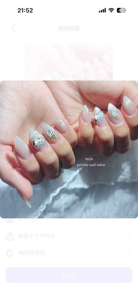 ネイル miju nailのネイルデザイン