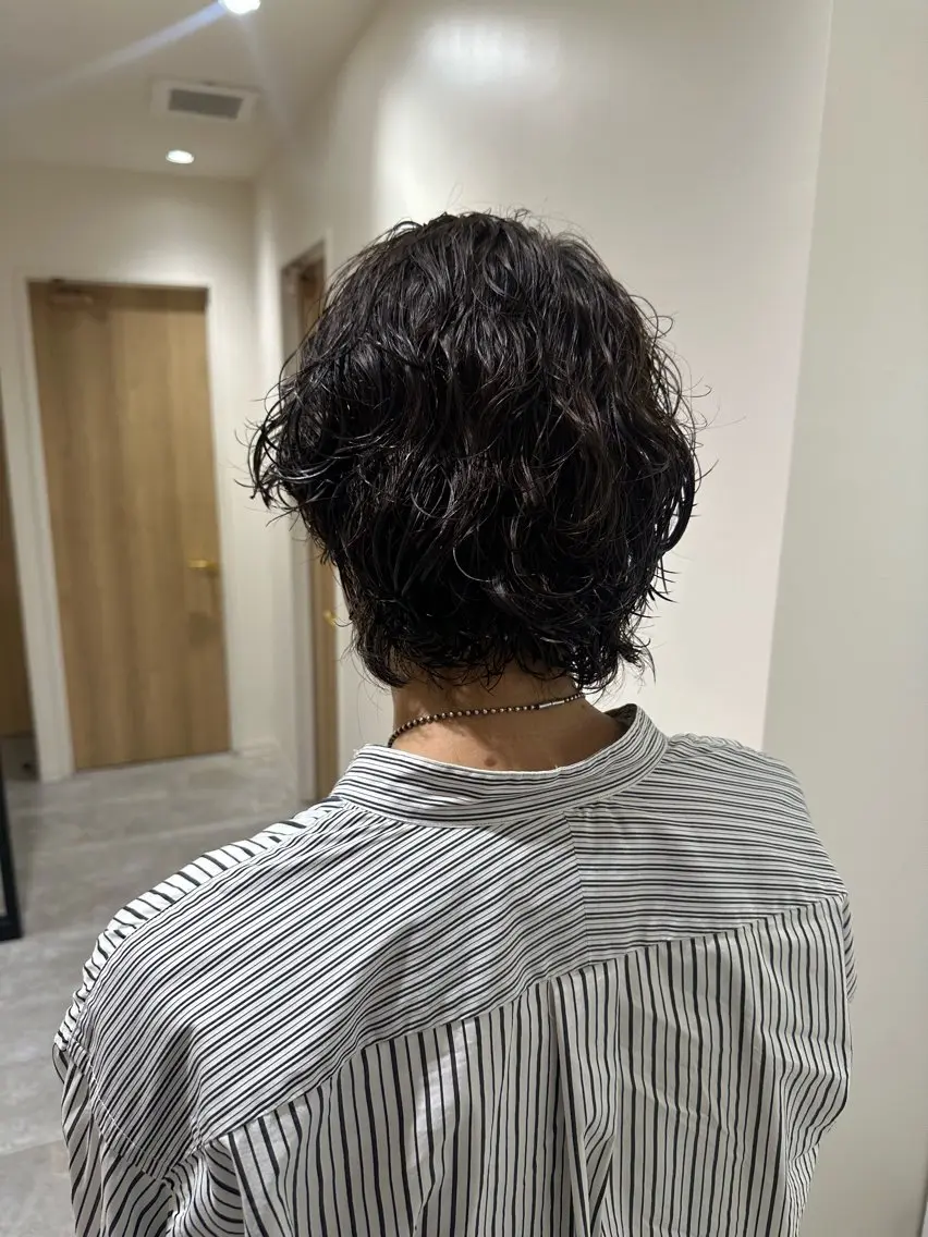 パーマ カット パーマ 髪質改善/艶髪 矢澤涼夏のヘアスタイル