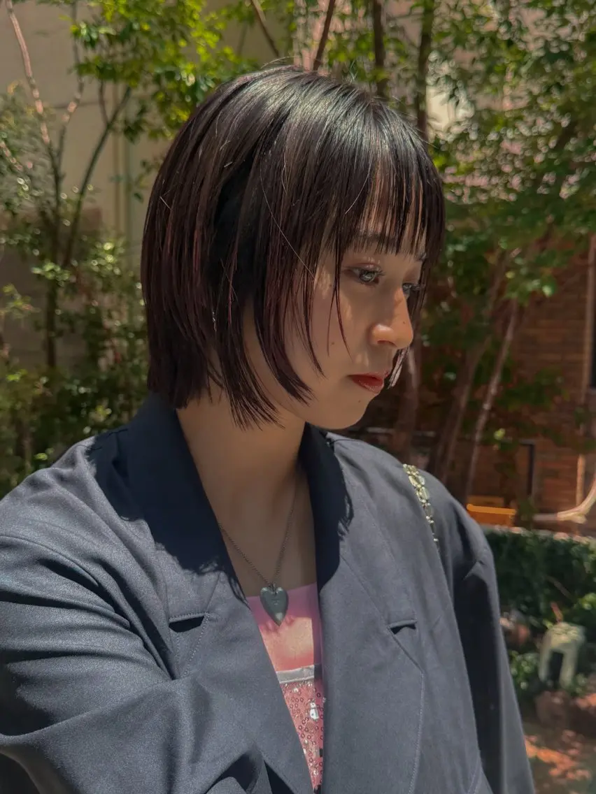 ショート カラー カット ヘアカラー 関 京磨のヘアスタイル