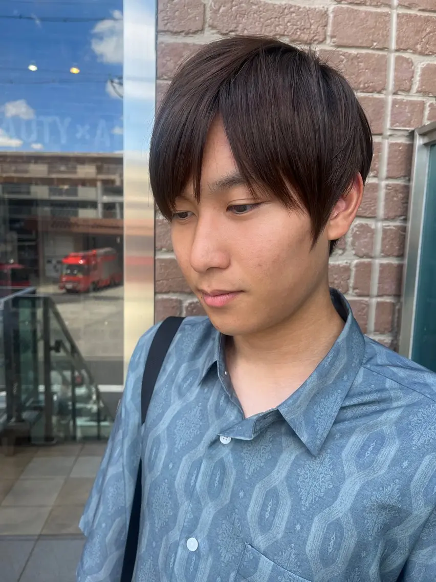 ショート メンズ 久木原 ゆりのヘアスタイル