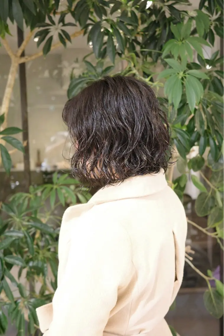 パーマ 🌀渋谷メンズヘア 🌀河野瑠太のヘアスタイル