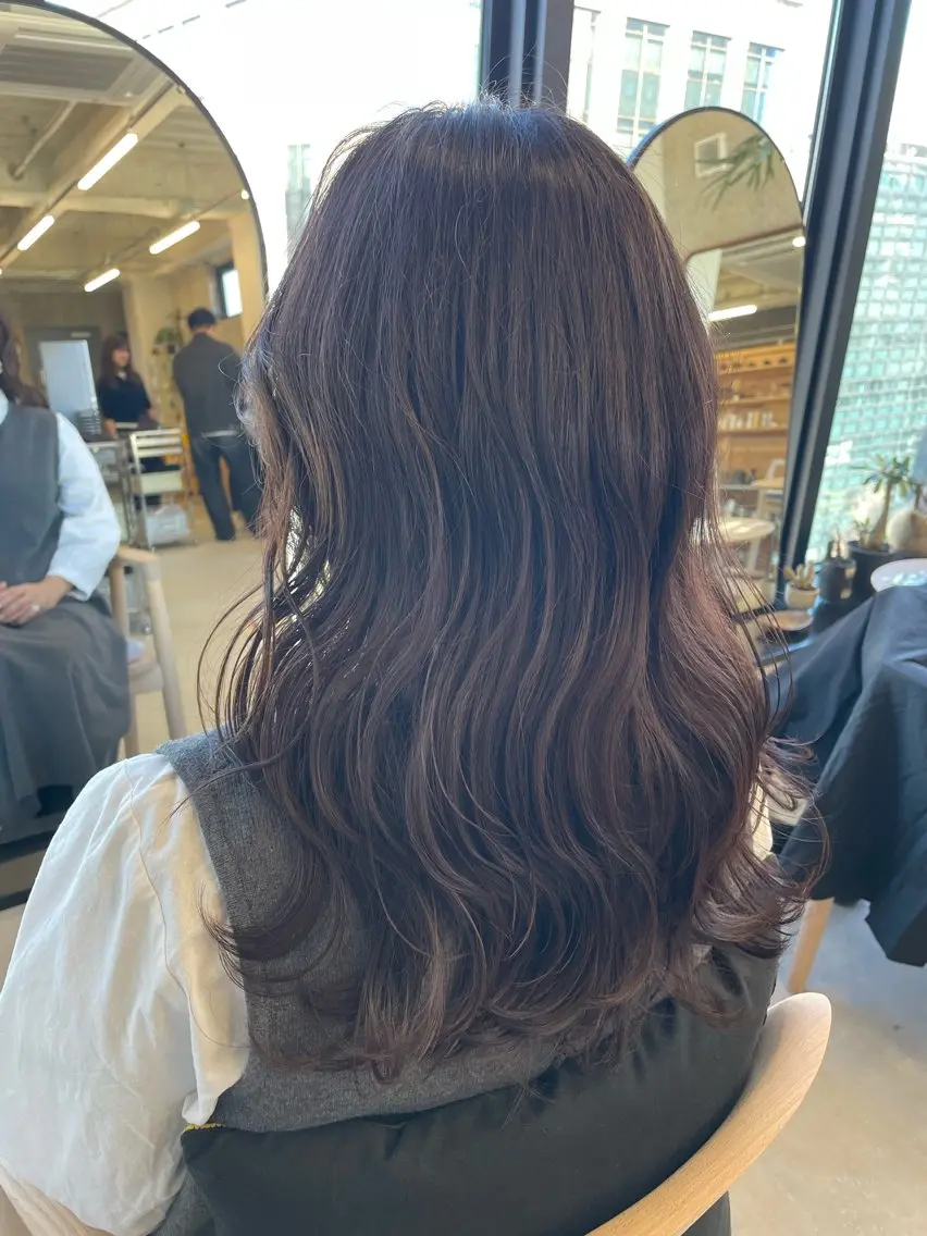 セミロング ヘアカラー トリートメント SiLO/ mahiroのヘアスタイル