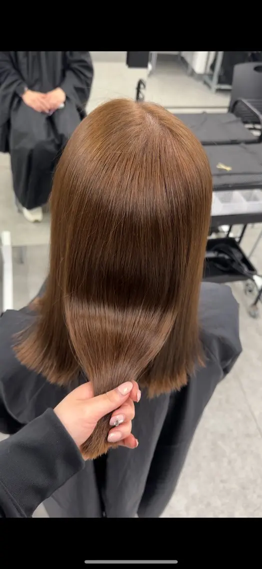 カラー ヘアカラー トリートメント 透明感カラー🎀艶髪 Anju/渋谷🎀のヘアスタイル