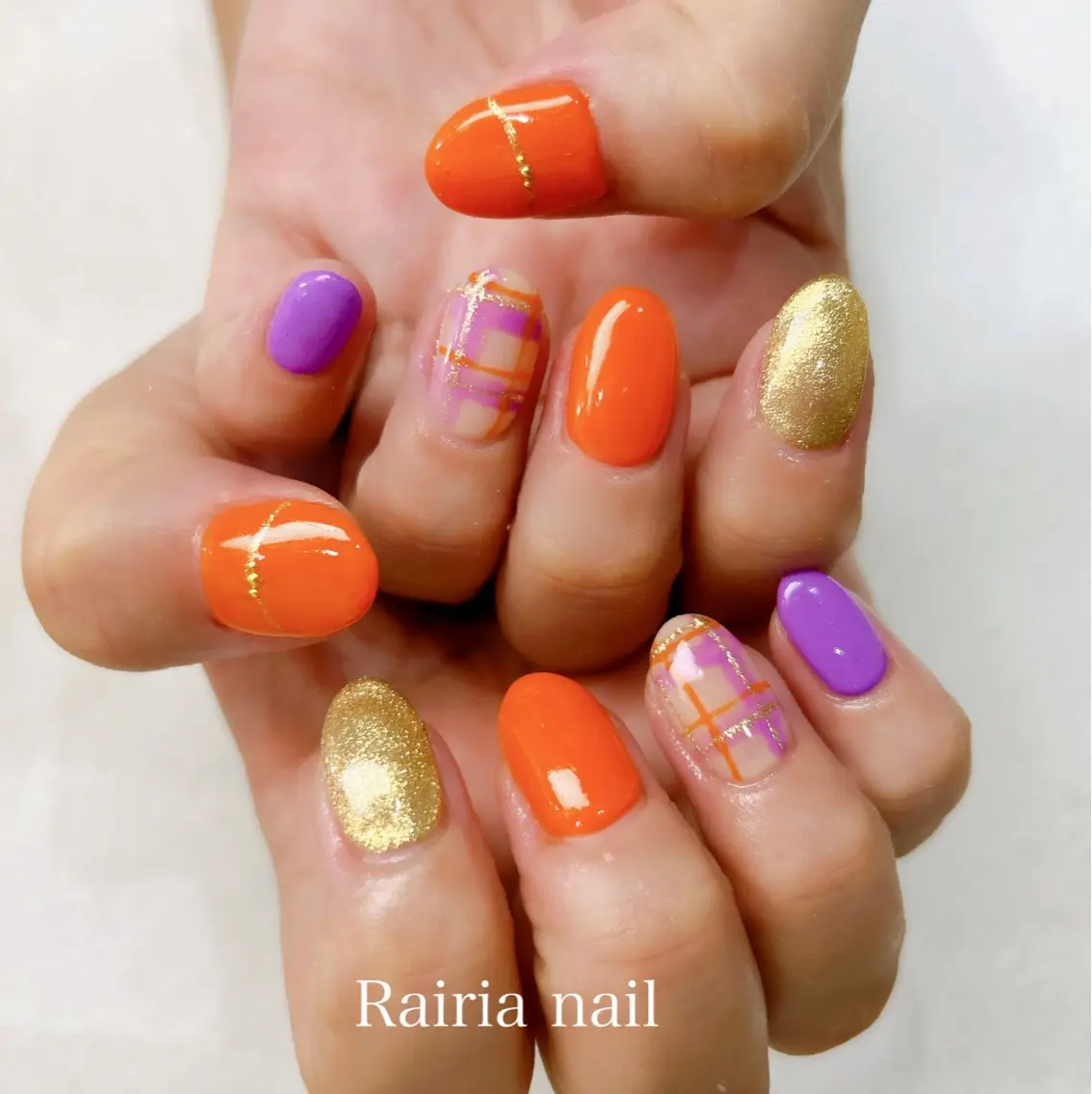 ネイル アートネイル ジェルネイル 持ち込み ニュアンスネイル パラジェル Rairia nail本八幡店のネイルデザイン